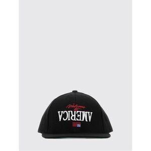 Willy Chavarria Men Twill Hat With Embroidered Slogan Willy Chavarria